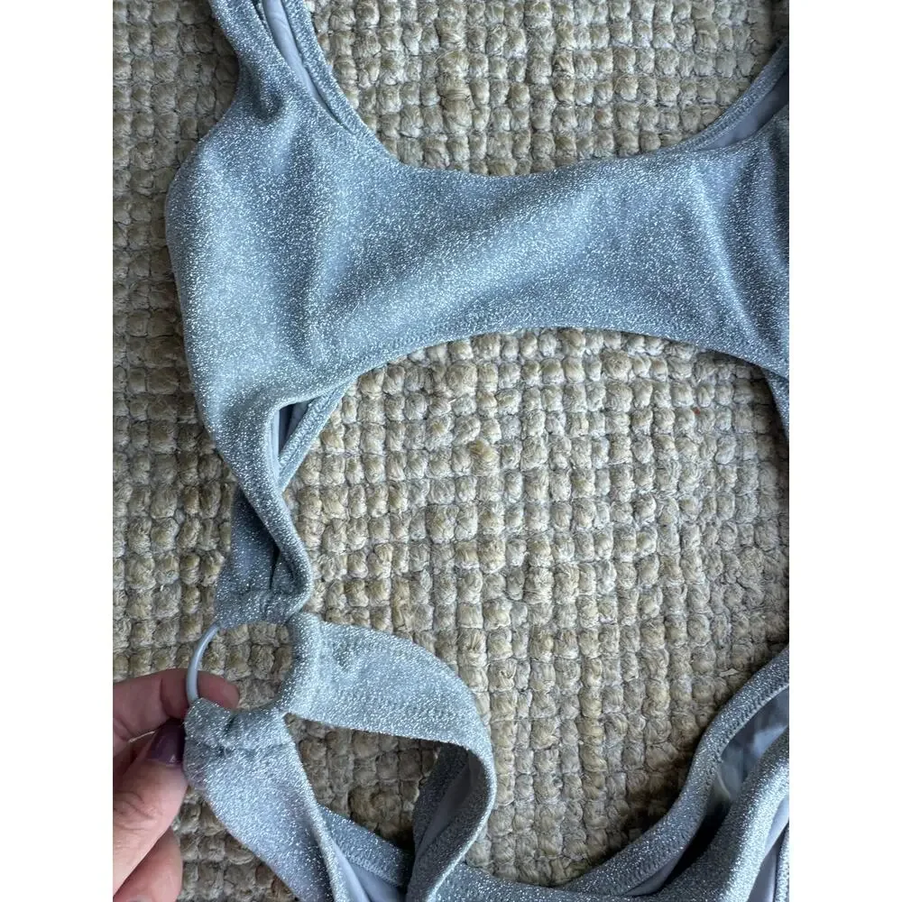 Skims Glitter Swim Monokini